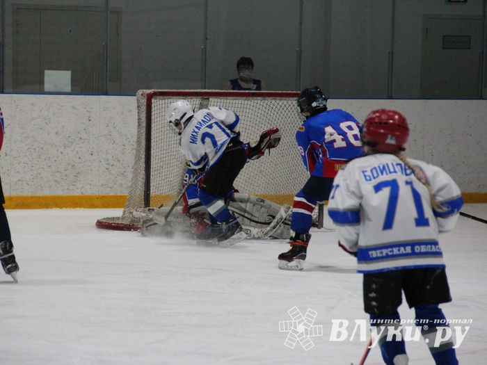 В Великих Луках прошел детский Открытый турнир по хоккею (ФОТО)