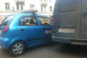 В центре Великих Лук - снова ДТП