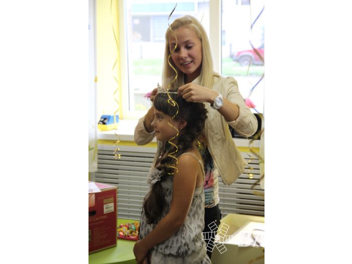 Награждение участниц конкурса "Маленькая красавица"