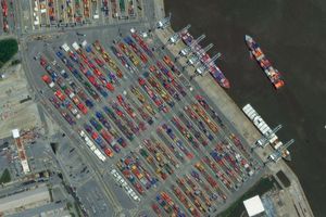 Порт Гарден Сити в штате Джорджия, 16 мая