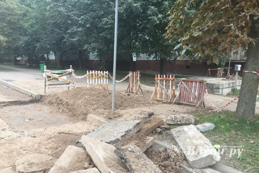 Ремонт на улице Мурманская