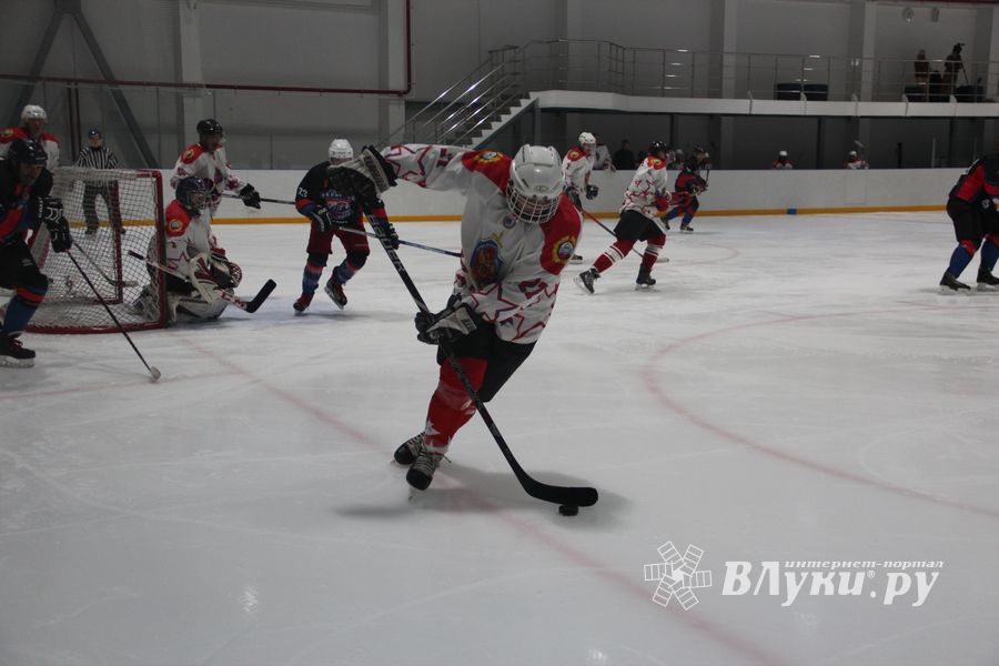 Матч НХЛ прошел в великолукском «Айсберге» (ФОТО)