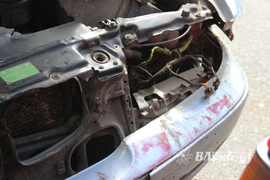 На Гагарина в Великих Луках столкнулись два «немца» (ФОТО)