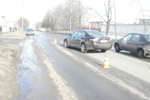 В Великих Луках в результате аварии пострадал мотоциклист 