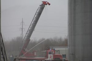 В Острове прошли пожарно-тактические учения (фото)