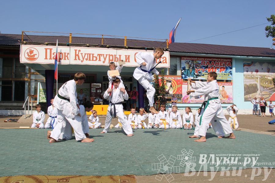 В Великих Луках отметили День физкультурника