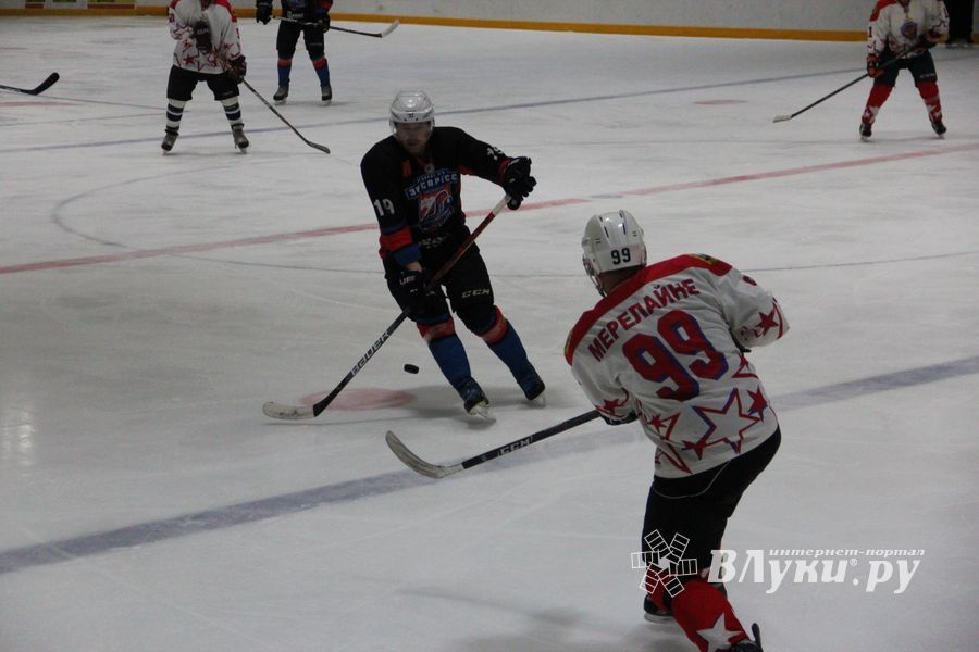 Матч НХЛ прошел в великолукском «Айсберге» (ФОТО)