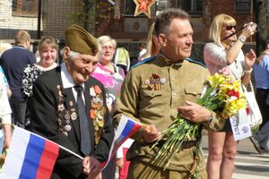 9 мая. Парад ( II часть), шествие, салют