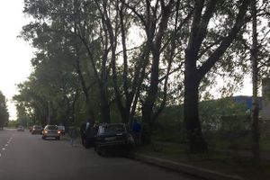 ДТП на Октябрьском (ФОТО)