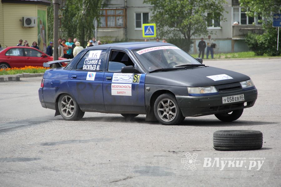 В Невеле состоялся финал по автоспринтслалому