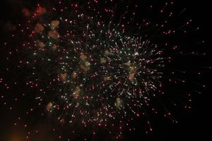 9 мая в Великих Луках. Шествие и салют