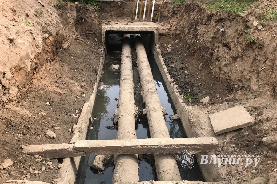 В Великих Луках «вскрывают» дворы (ФОТО)