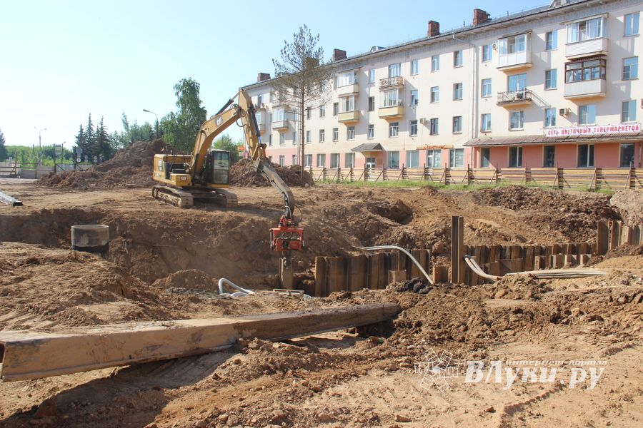 Новости со строительства подземных переходов в Великих Луках (ФОТО)