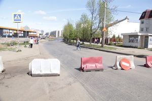 В Великих Луках на три дня закрыта ул. Вокзальная (ФОТО)