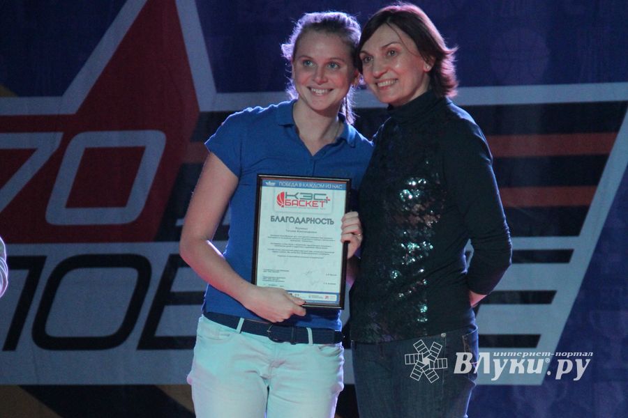 В Великих Луках прошли финальные игры Чемпионата ШБЛ «КЭС-БАСКЕТ» (фото)