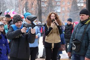 В Великих Луках состоялись проводы Широкой Масленицы — 2015