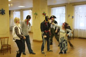 Для детей личного состава подразделений МЧС был организован новогодний утренник (фото)