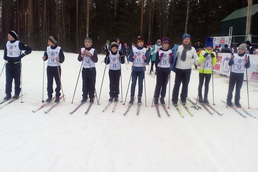 В Великолукском районе состоялось выполнение норматива ГТО по лыжным гонкам (ФОТО)