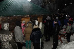 Крещенские омовения великолучан (фото)