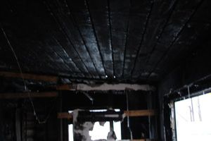 В Псковской области горел жилой дом (фото)