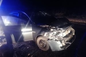 Под Великими Луками легковушка врезалась в грузовик (ФОТО)