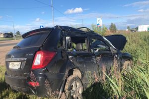 В ДТП под Великими Луками пострадал пьяный водитель (ФОТО)