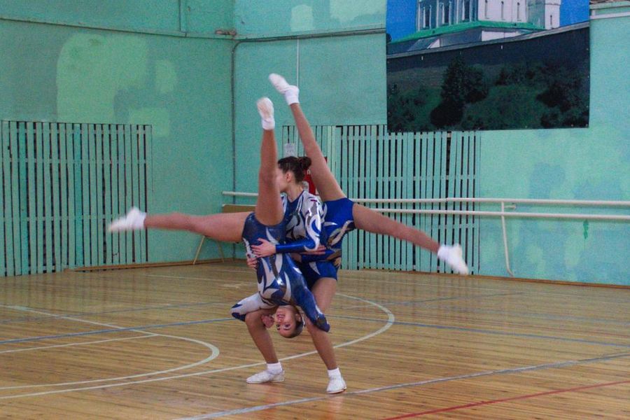 Великолучане стали победителями Чемпионата и первенства города Пскова по спортивной аэробике