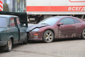 ДТП на проспекте Октябрьский (ФОТО)