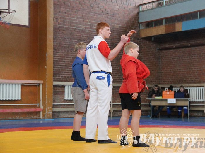 Состоялось Открытое первенство города Великие Луки по борьбе самбо