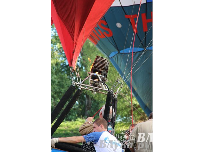 Воздухоплавание: полет 12 июня, вечер