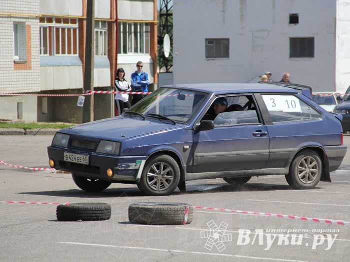 В Невеле состоялся финал по автоспринтслалому