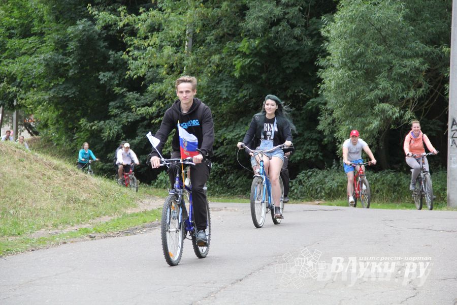 Велопробег в День города (фото)