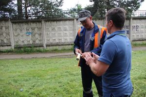 На пр. Гагарина устраняют аварию на водопроводе (ФОТО)