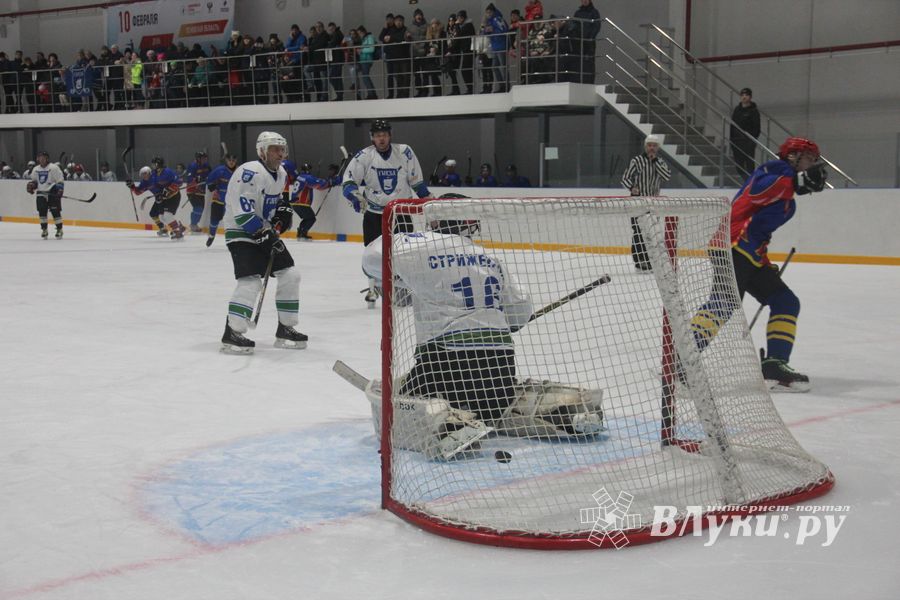 Псковская «Ганза» не смогла распечатать ворота ХК «ЛукиСпорт» (ФОТО)