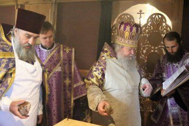 Епископ Сергий (Булатников) совершил освящение храма Казанской иконы Божией Матери села Шульги (фото)