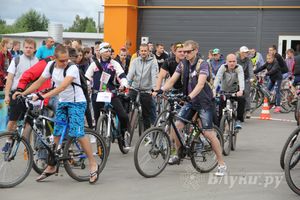 Велопробег в День города (фото)
