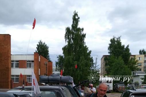  В Великие Луки приехали немцы на «Нивах»  (ФОТО)