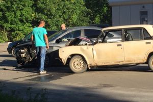 ДТП на Октябрьском в Великих Луках (ФОТО)