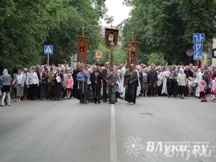 Крестный ход в честь Престольного праздника Вознесения Христова