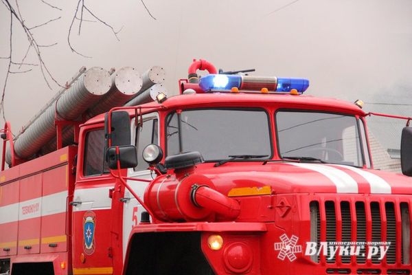 Сараи горели в Великих Луках и Великолукском районе