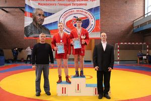 Церемония награждения открытого первенства города по самбо на призы мастера спорта СССР Марковского Геннадия Петровича (ФОТО)