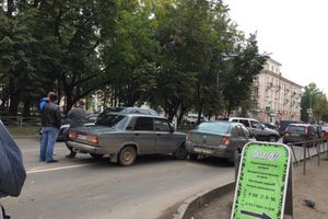 Тройное ДТП в Великих Луках (ФОТО)