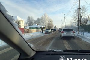 Движение на 3-й Ударной затруднено из-за ДТП (фото)
