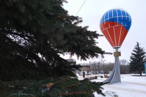 В Великих Луках появился знак воздухоплаванию (ФОТО)