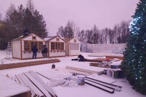 Горки в Луки-парке ждут великолучан и погоды