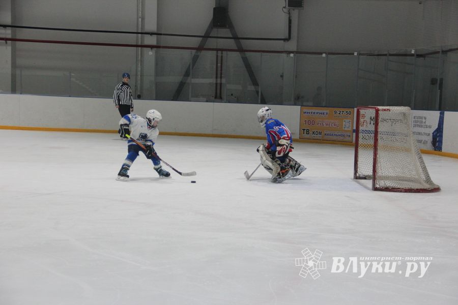 В Великих Луках прошел детский Открытый турнир по хоккею (ФОТО)