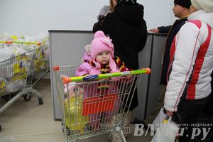 Открытие супермаркета «Тележка» в Великих Луках