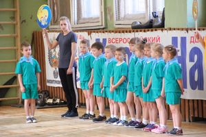 В Великих Луках проходят спортивные соревнования среди дошколят «Юные олимпионики» (ФОТО)