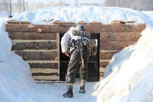 В Великих Луках реконструировали подвиг Александра Матросова (12+)(ФОТО)