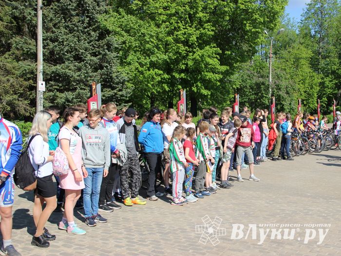 В Великих Луках чествовали лучших велосипедистов (ФОТО)
